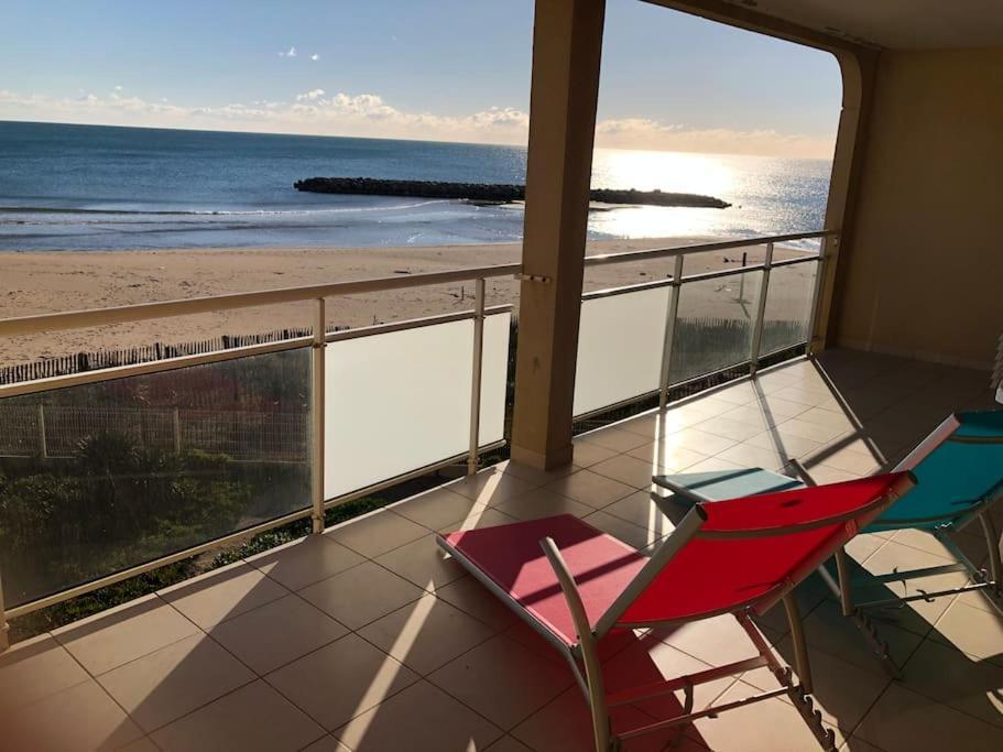 Appartement Front De Mer Valras-Plage Eksteriør bilde