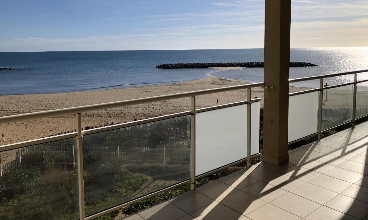 Appartement Front De Mer Valras-Plage Eksteriør bilde