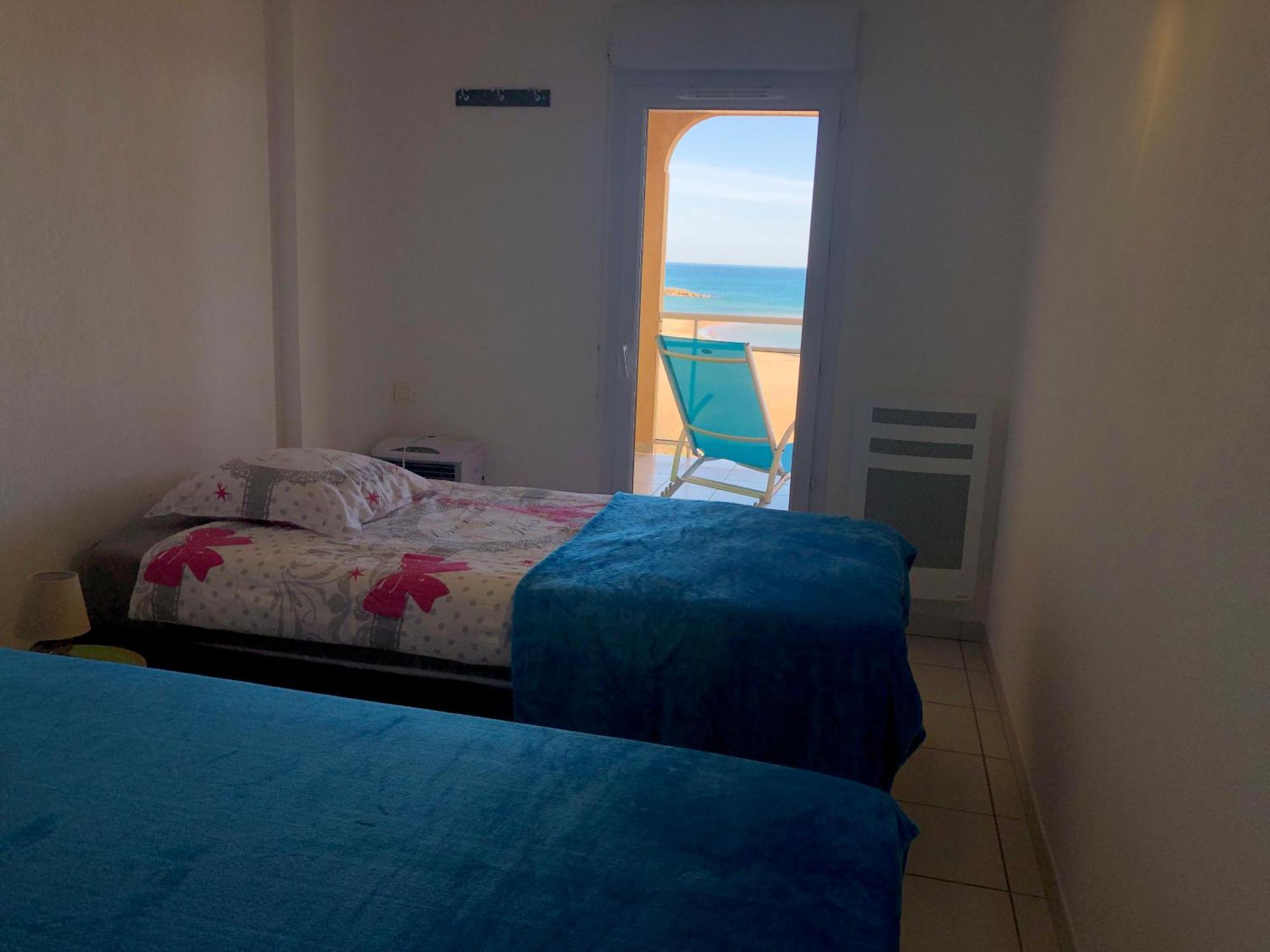 Appartement Front De Mer Valras-Plage Eksteriør bilde
